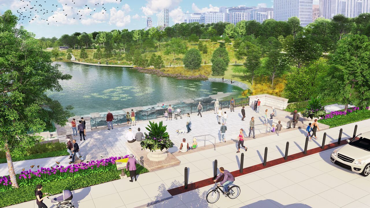 Forest Park Forever eastern waterways project